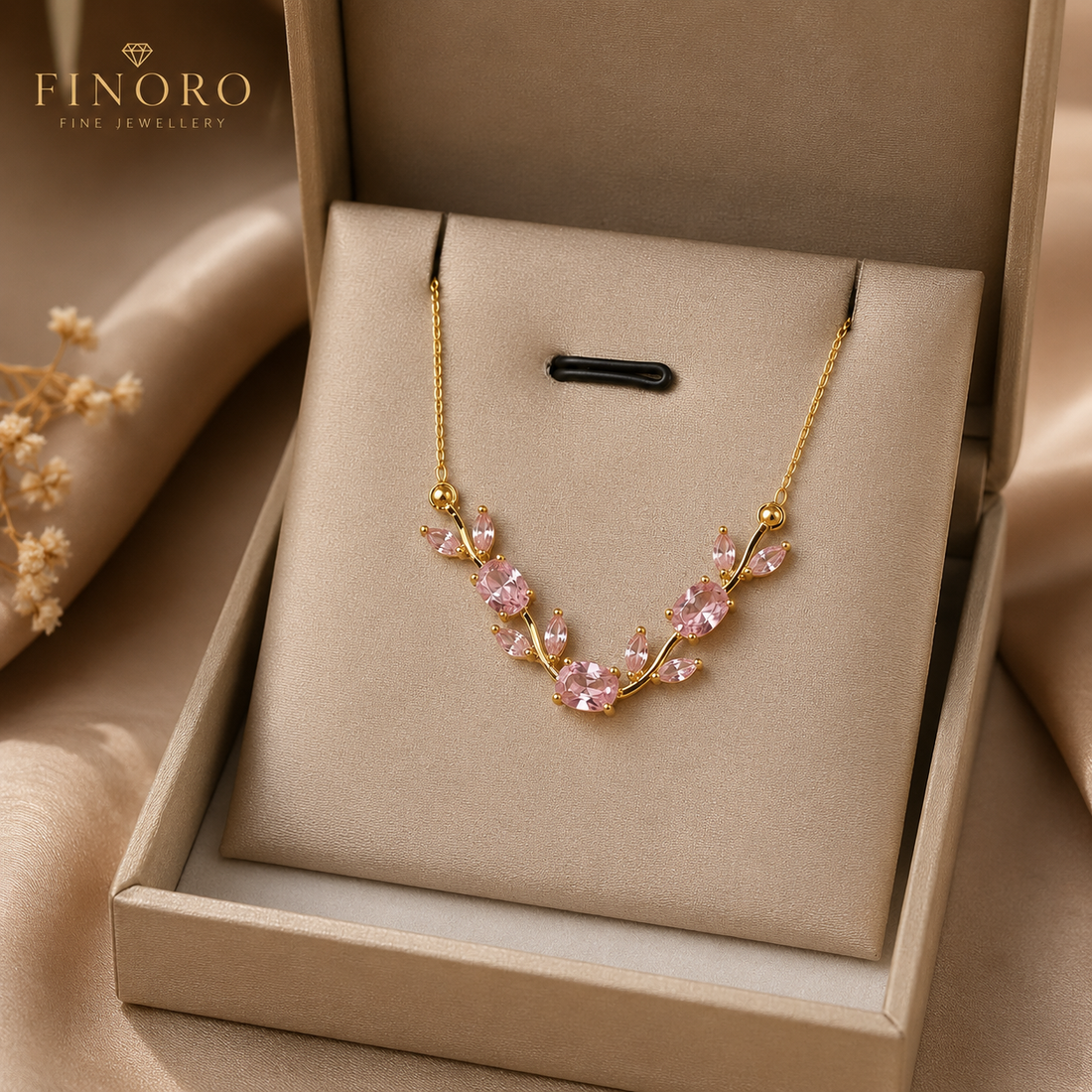 Blush Bloom Necklace