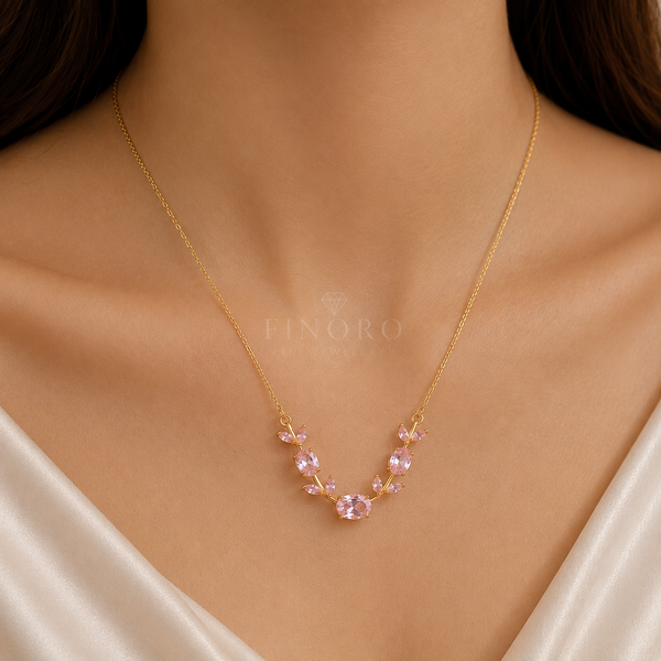 Blush Bloom Necklace