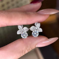 Flora Crystal Studs