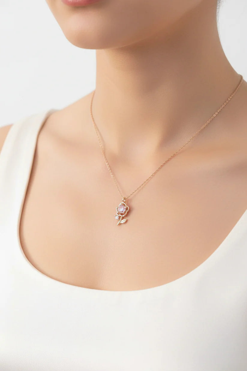 Blush Rose Pendant